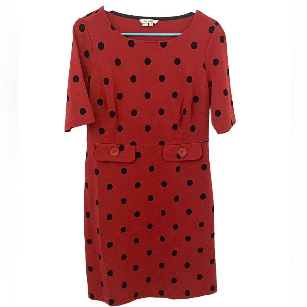 Boden Polka Dot Dress